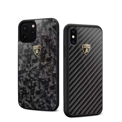 Custom Machined Carbon Fiber CNC Phone Case For Apple IPhone 13 12 11 Pro Max