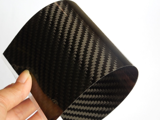 Customized 0.2mm 0.4mm CNC Carbon Fiber Plate VIP Card Business Cards