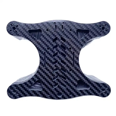 CNC Cutting UAV Parts 3K Machined Carbon Fiber Micro Machining CNC Milling