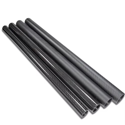 China factory carbon fiber manufacturers custom carbon fibre tube shapes carbon fiber pipe tube