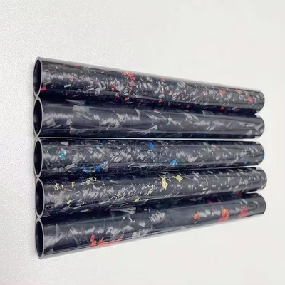 Lightweight 3k Carbon Fiber Tube customized carbon fiber poles forged plain fiber tube