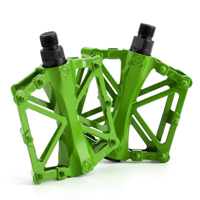 Carburized Mountain Bike Flat Pedals ABS Cnc Machined Bicycle Parts Anodizing