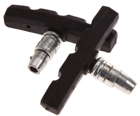 Ra3.2 Rubber Steel Bicycle Spare Parts 70mm Durable Mtb V Brake Pads