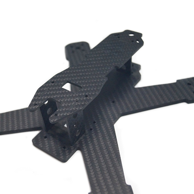 3K Cnc Cutting Carbon Fiber Sheet MSDS Twill Weave Carbon Fiber