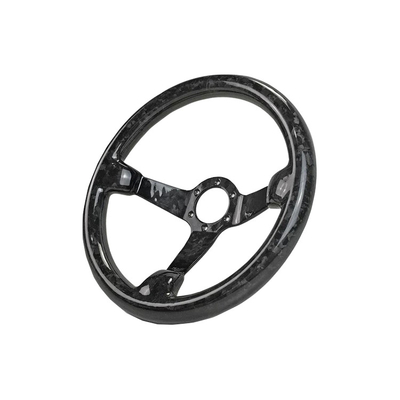 12k 24K Plain Machined Carbon Fiber Steering Wheel In Racing Car Odm