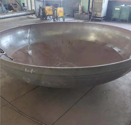 Thickness 2mm Stainless Tank Heads JIS Ellipsoidal Dish End In Electric Power