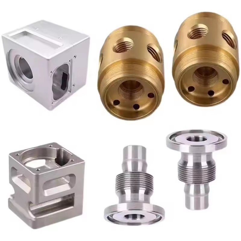 Factory Machining service machined turned lathe machine spare brass fabrication cnc machining milling mechanical parts
