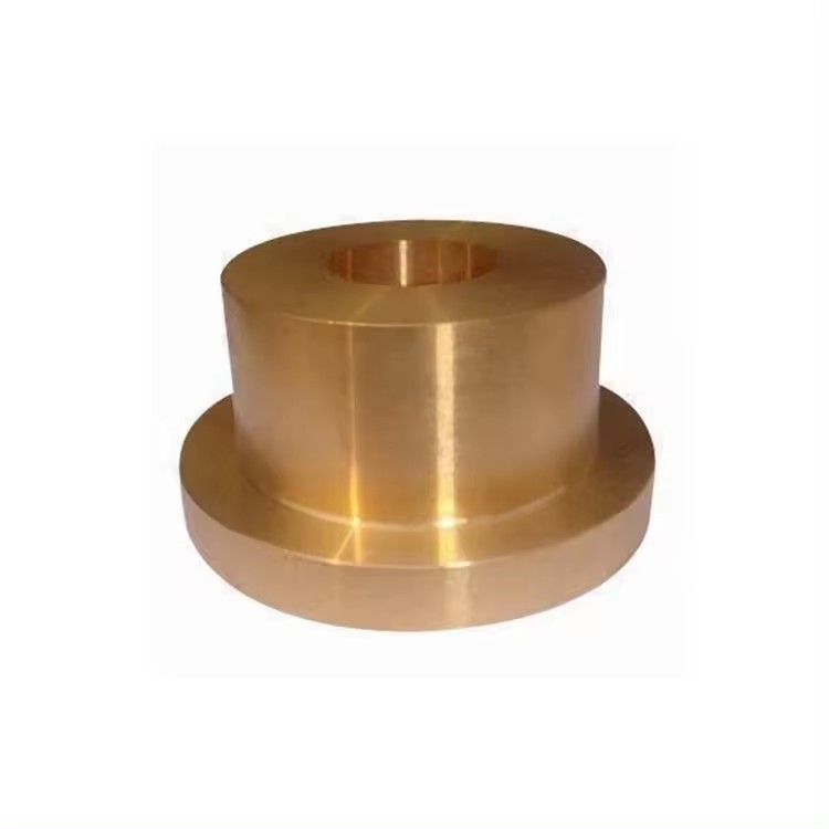 High Precision Cnc Machines Small Brass Lamp Tubes Parts Brass Bearing Components Cnc Copper Plate Polished Machining