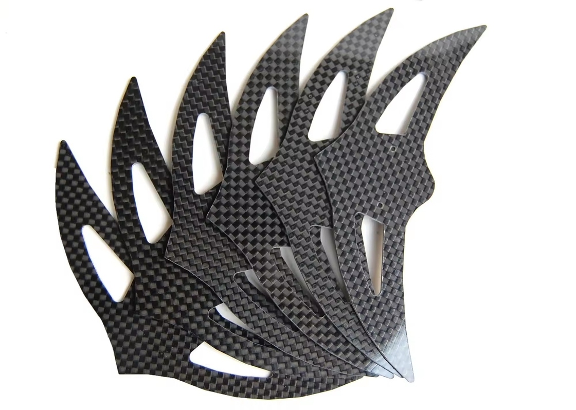 Customized CNC Carbon fiber Panel High Strength Modulus Rigid Large Or Small Black Carbon Fiber Plate