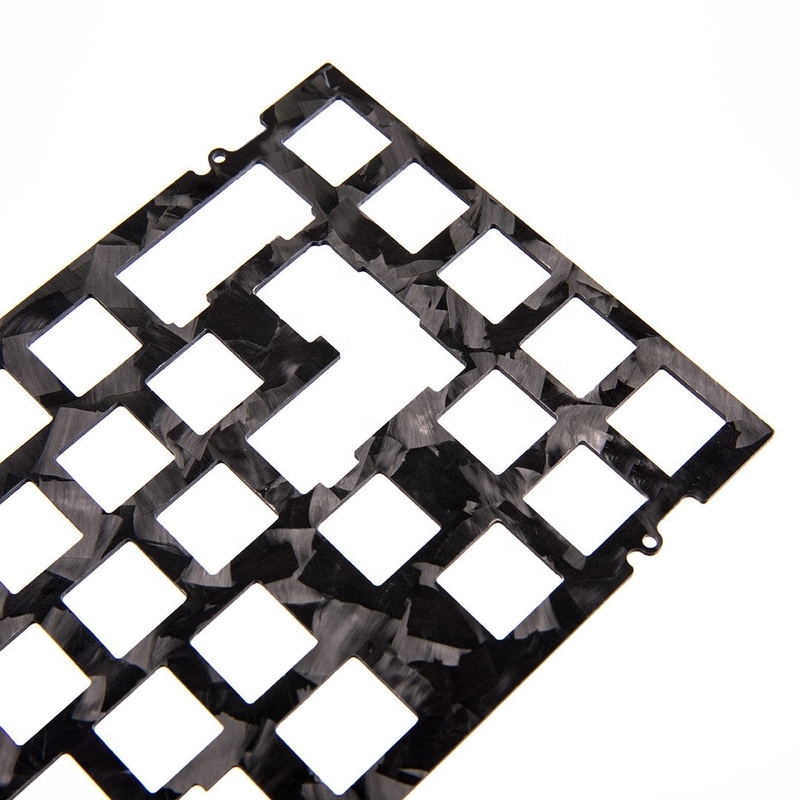 0.05mm Molding Carbon Fiber Parts 18K Carbon Fiber Keyboard Case