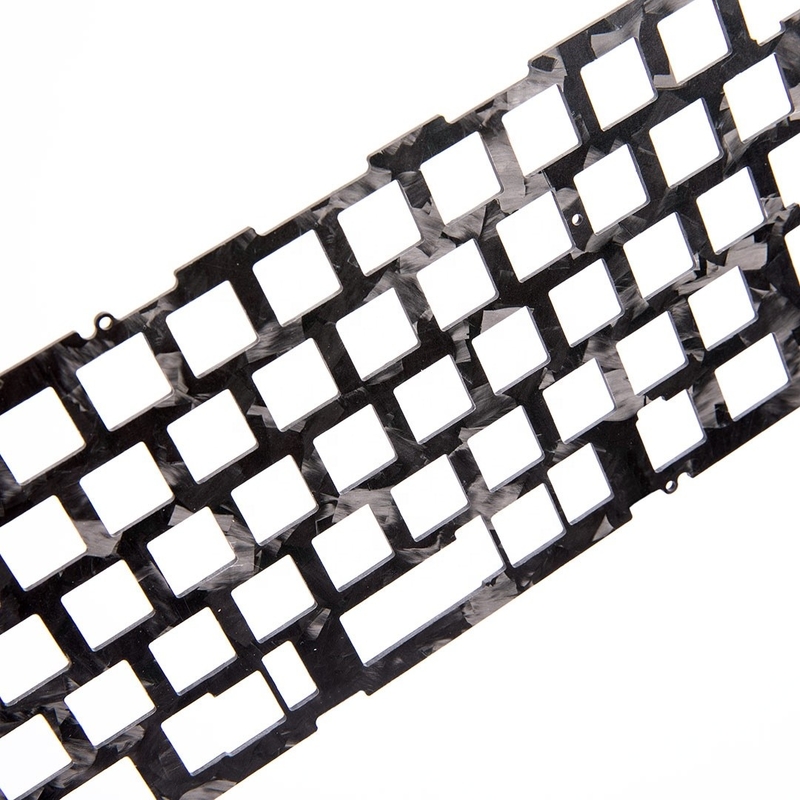 0.05mm Molding Carbon Fiber Parts 18K Carbon Fiber Keyboard Case