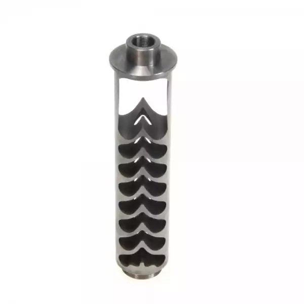 Titanium Fuel Filter Custom CNC Turning Machining Fuel Filter Tubes Precision