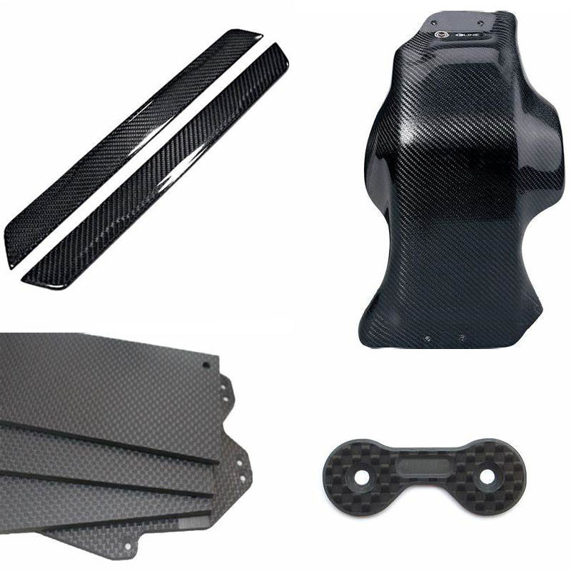 Custom 1K 3K 6K 12K 24K Machined Carbon Fiber Parts Molding Sheets