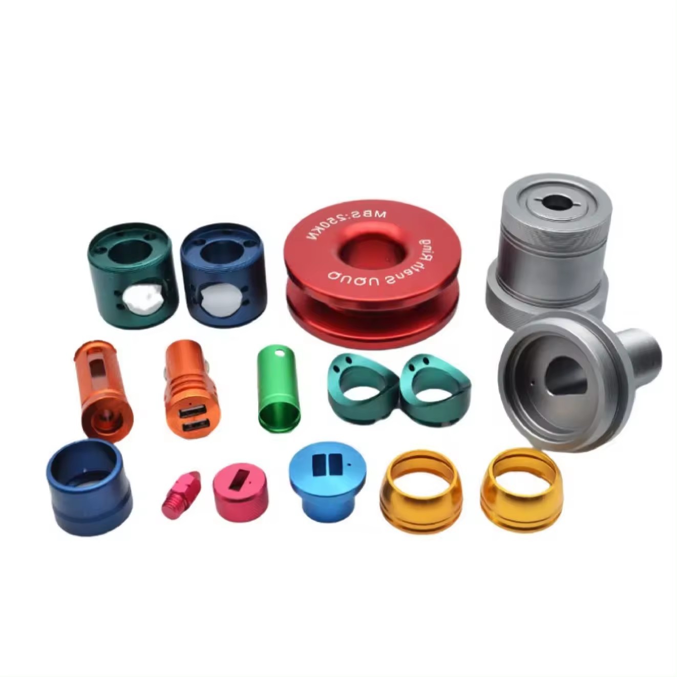 Turned Aluminum Custom Metal Machining Strict Tolerance Precision Machine Spare Parts Aluminum Cnc Fabricate and Anodizi