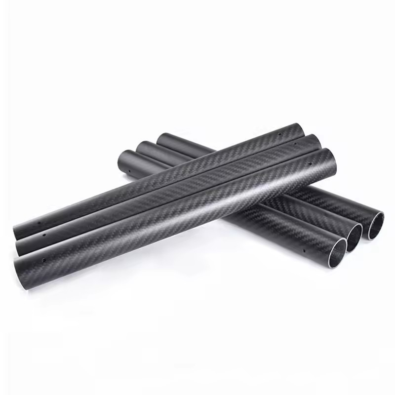 China factory carbon fiber manufacturers custom carbon fibre tube shapes carbon fiber pipe tube
