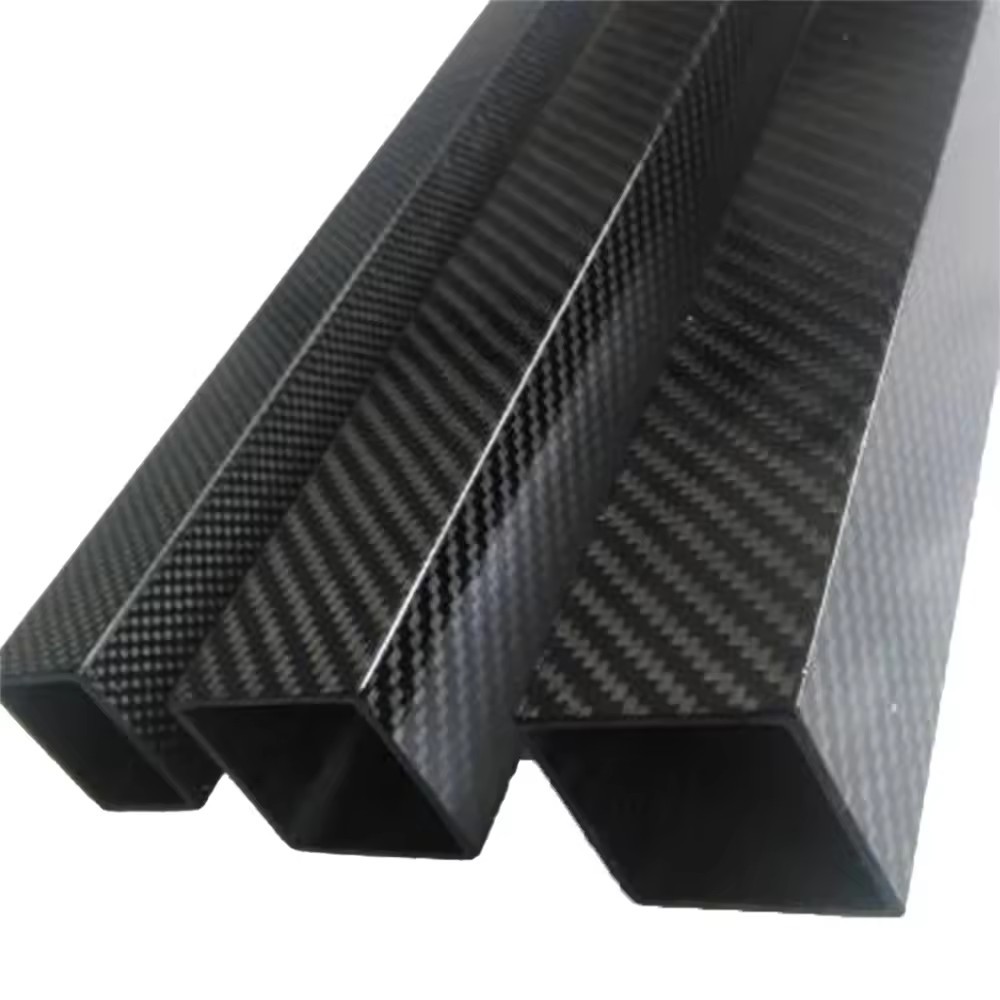 Customized 3k Large Diameter Carbon Fiber Tube 5mm 10mm 20mm 30mm 40mm 50mm 60mm 100mm Carbon Fiber Tubes