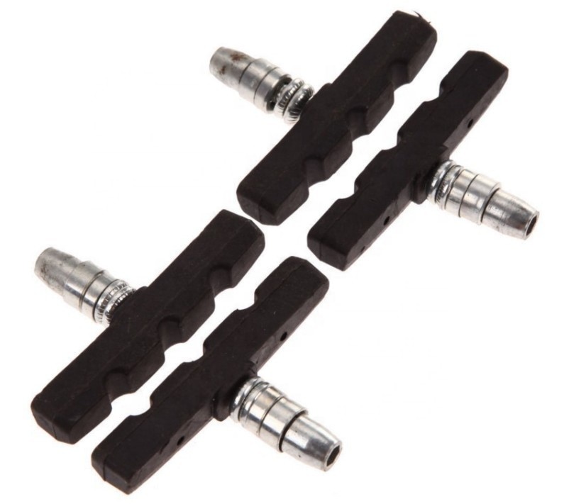Ra3.2 Rubber Steel Bicycle Spare Parts 70mm Durable Mtb V Brake Pads