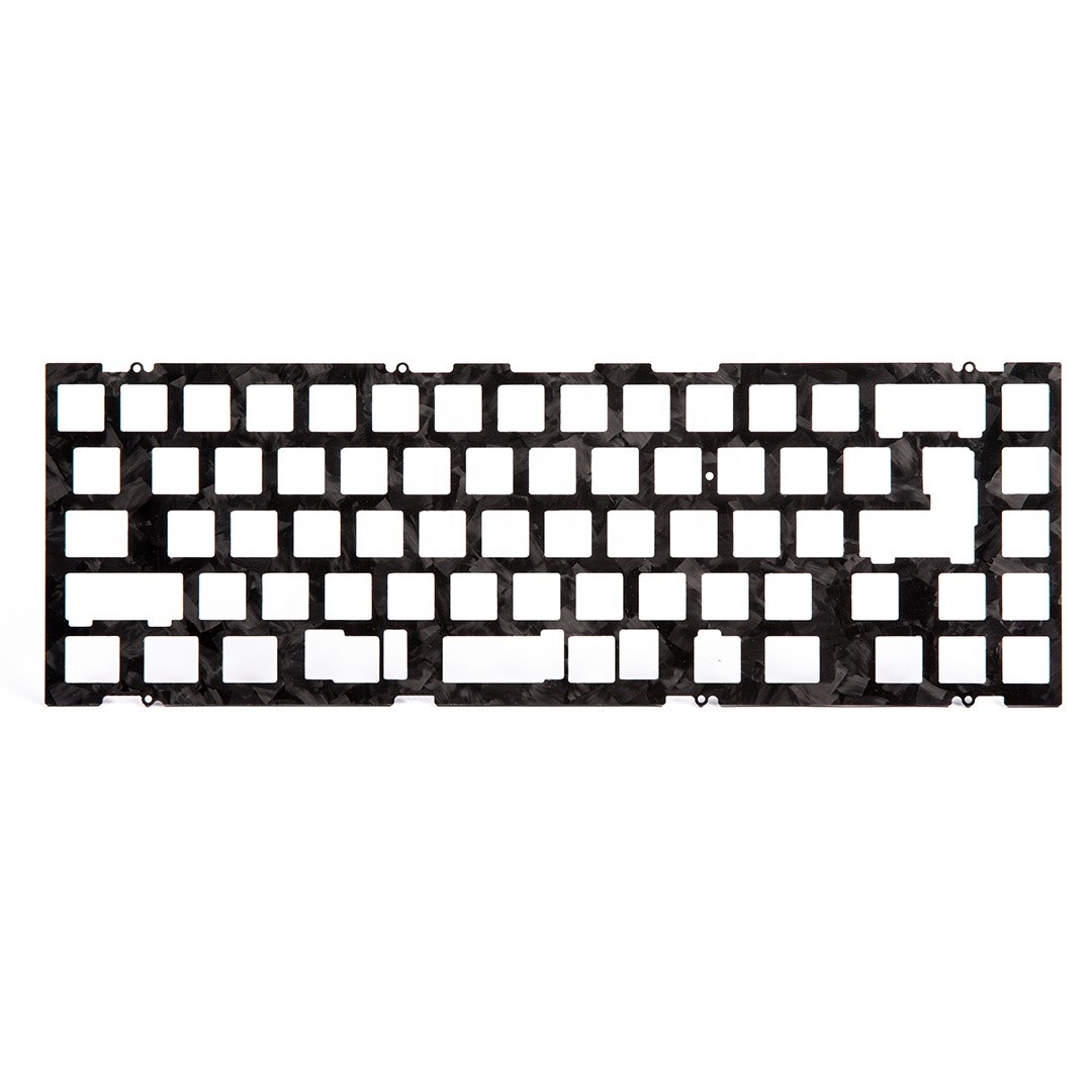 0.05mm Molding Carbon Fiber Parts 18K Carbon Fiber Keyboard Case