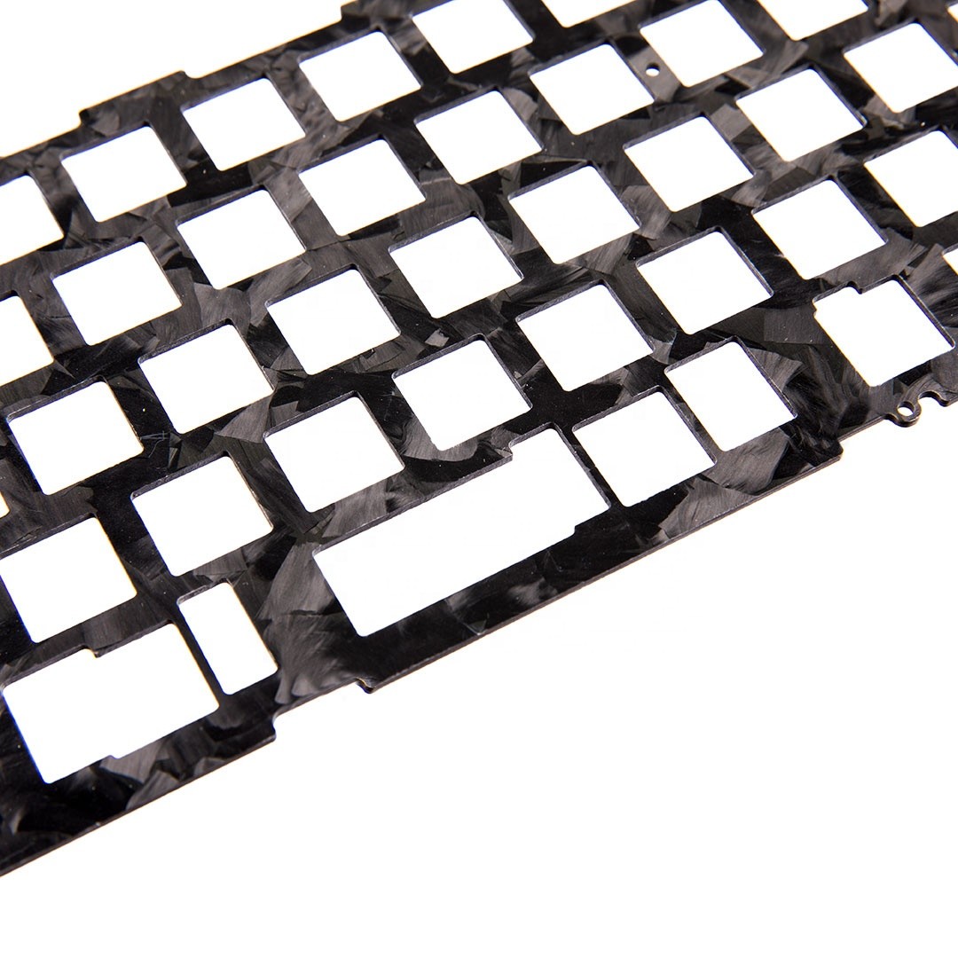 0.05mm Molding Carbon Fiber Parts 18K Carbon Fiber Keyboard Case