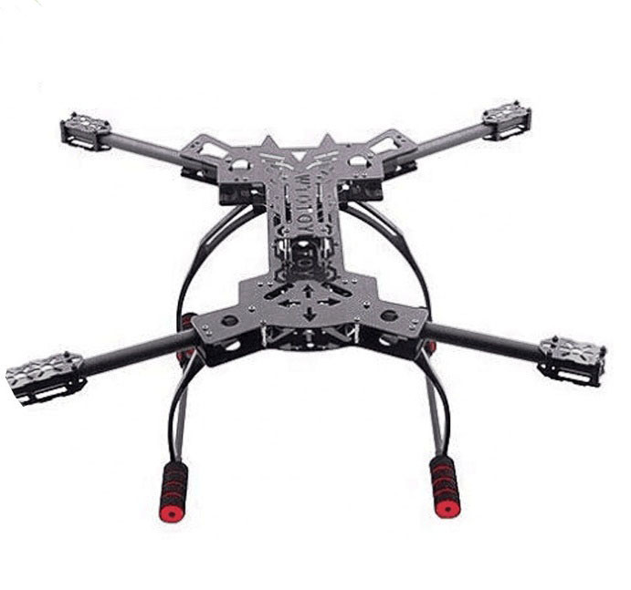 T400 Machined Carbon Fiber Drone Frame In Aeromodel UAV Matte 7mm