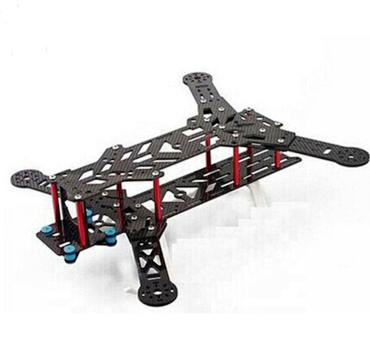 T400 Machined Carbon Fiber Drone Frame In Aeromodel UAV Matte 7mm