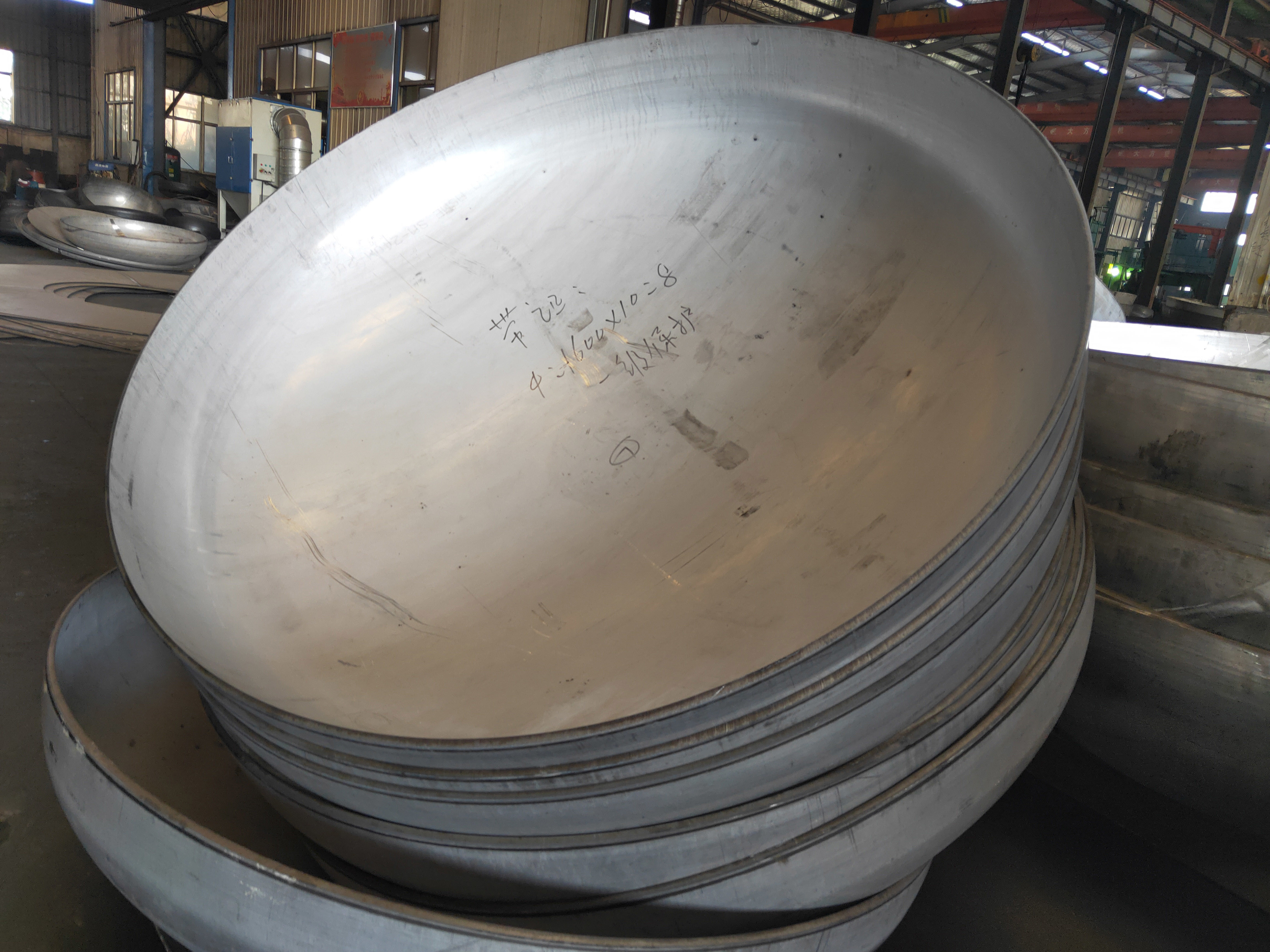 S32205 Stainless Tank Heads Hemispherical Head Pressure Vessel In Aviation